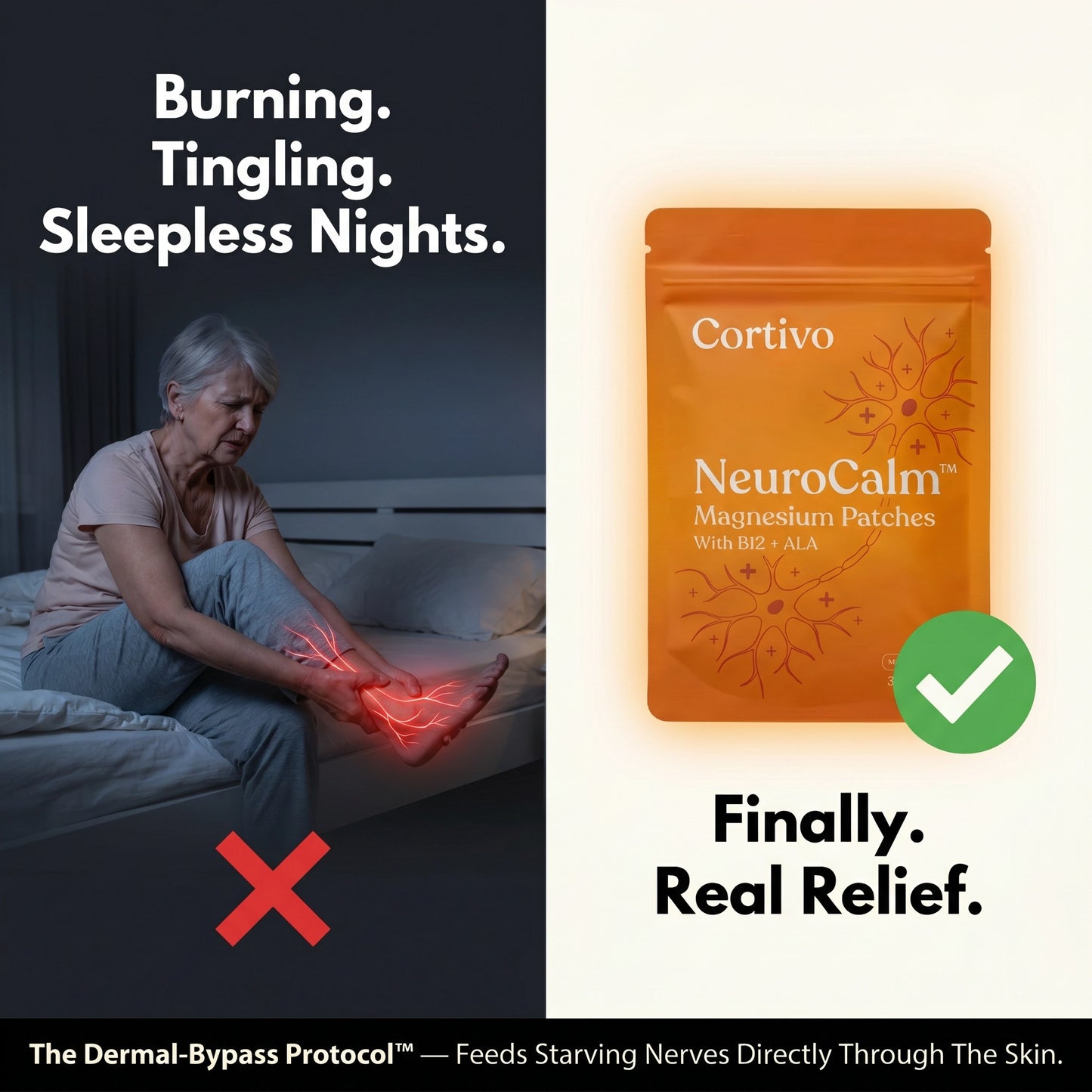 Cortivo NeuroCalm™ Transdermal Patches
