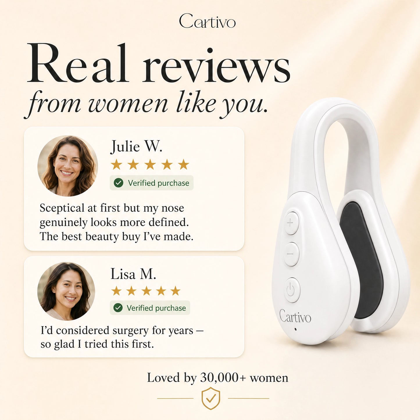Cartivo Nose Sculpting Device