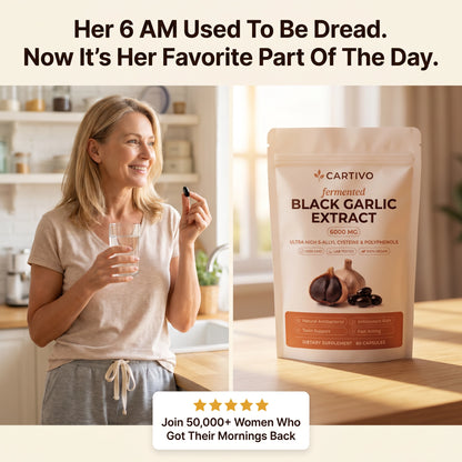 Cartivo Fermented Black Garlic Extract — Daily Rhythm Formula