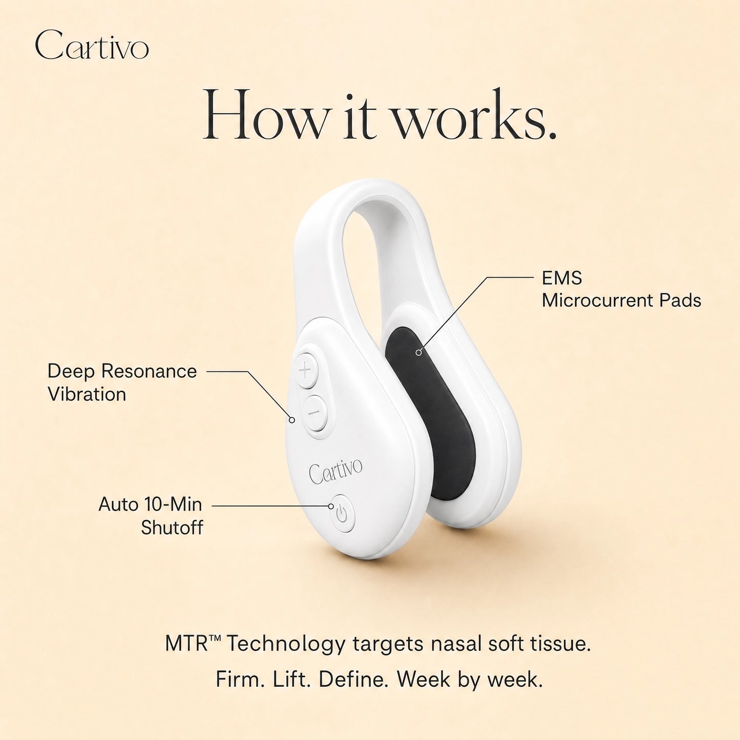 Cartivo Nose Sculpting Device