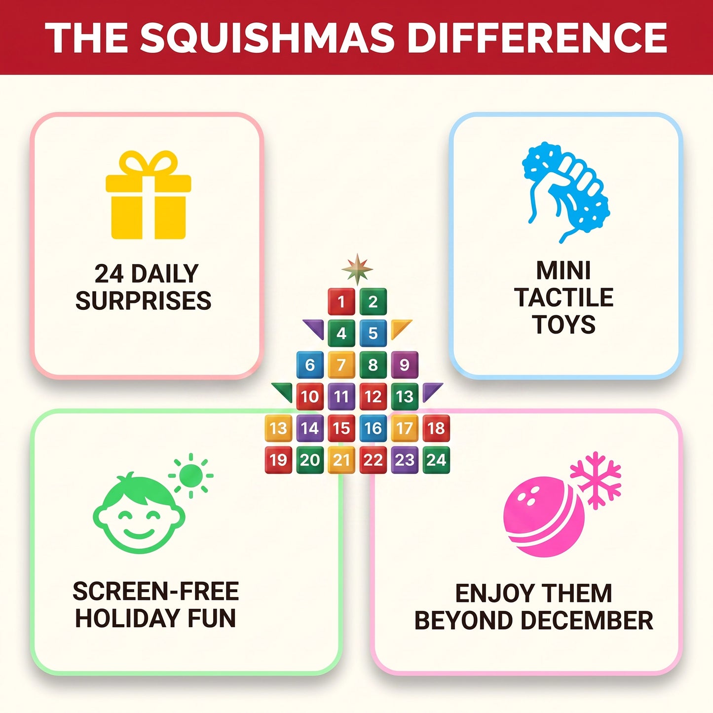 NeeDoh Squishmas Advent Calendar - 2026 Edition